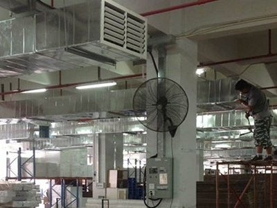 水簾風機安裝注意事項有哪些？水簾風機安裝效果展示